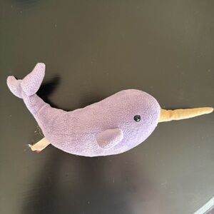 Purple Plush Narwhal Toy Douglas vintage collectible